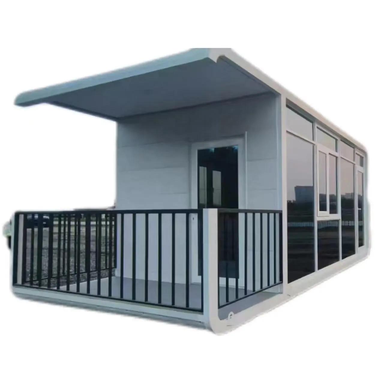 The size can be ordered prefabricated houses, 20ft, 40ft prefabricated houses factory direct sales