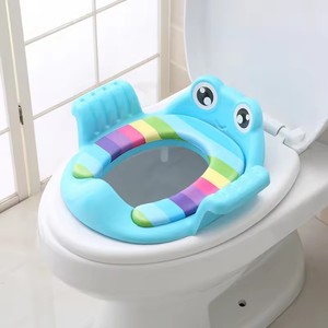Asiento de entrenamiento para ir al baño para bebés, asiento de inodoro suave antideslizante para niños pequeños, cojín de orinal para niños, silla de orinal para niños - Product Image 3