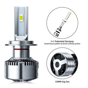 Bombilla LED H4 de Alta Potencia y Calidad para Faros Delanteros de Automóvil, Bombilla LED H9 H7 para Automóvil 9012 9005 9006 9004 H3 H1 <span class=keywords><strong>H14</strong></span> H15 - Product Image 2