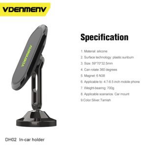 Mobile Accessories Car Accessories Stable Car <strong>Holder</strong> Magnetic Flat Car Phone <strong>Holder</strong> - Product Image 6
