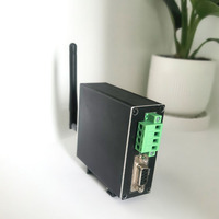 Serveur Série Industriel JQ-87WM RS232/RS485 vers WiFi Modbus TCP/RTU à Montage sur Rail DIN Certifié CE/FCC DC7V-30V