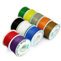 Câble de liaison PCB 30AWG à âme unique en cuivre étamé, modèle OK Wire, pour réparation et prototypage de cartes de circuits imprimés