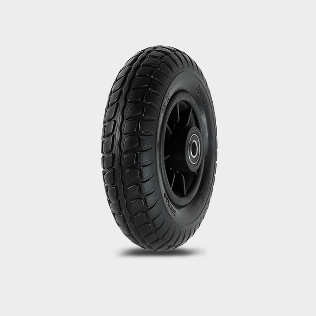 HEXIN HX-W207 200x50mm 8 Inch Factory Price PU Solid Tires for Elderly Electric Mobility Scooter