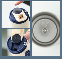Coffret d'affaires de luxe 5-en-1 : Tasse à café, Stylo, Carnet A6, Pistolet de massage, Boîte cadeau portable, Logo personnalisé, Cadeaux d'entreprise