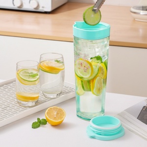 Custom Logo/Color Cold Brew Iced <b>Coffee</b> <b>Maker</b> with Airtight Lid Mesh Filter Bpa Free Leak Proof Tea Filter Cooling Kettle - Product Image 1