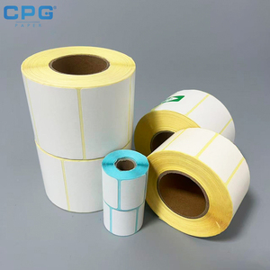 Thermal Roll Paper <b>Sticker</b> 30x50mm Hot Sale Barcode Label <b>Printer</b> Paper for Automotive Work Order - Product Image 1