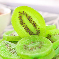 Groothandel Hoge Kwaliteit Verse Gedroogde Kiwi Fruitthee Grondstof Schijfjes Natuurlijke Zoete Smaak 10kg Bulkverpakking Fruitsnack Openlucht