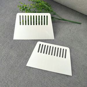 Nouvelle spatule de cuisine blanche en matériau innovant, planche à découper, raclette, raclette pour appliquer film, mastic et papier peint. - Product Image 2