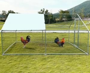Sıcak satış Metal tavuk Run Coop 6M X 3MX2M/büyük Metal tavuk Run - Product Image 4