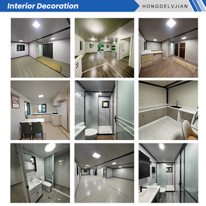 Casa Contenedor Expandible <span class=keywords><strong>de</strong></span> 20 pies, 2 Dormitorios, Diseño Moderno, Ahorro <span class=keywords><strong>de</strong></span> Energía, Transpirable, <span class=keywords><strong>de</strong></span> Lujo, Oficina, Almacén - Product Image 5