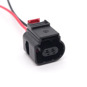 8K0973702 otomotiv kadın 2 pinli konnektör elektrik VW AUDI Skoda Seat için araba kabloları demeti pigpig - Product Image 4