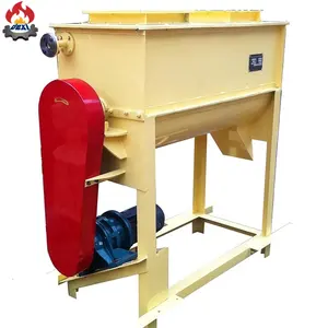 SS304L Capacity 500kg/Batch Horizontal Double Ribbon Blender Whey Powder Mixer Batch Mixer