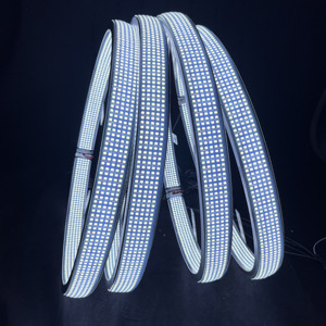 4PCS 15in 17in 20in Pure White LED Illuminated Wheel Ring Kit 10 Row Rim Lights for Trucks Auto Exterior Lighting - Product Image 4