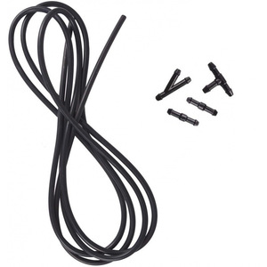 Raccords de tuyau de lavage de voiture 7mm 4mm, connecteurs de tuyaux en nylon noir pour l'alimentation en eau, accessoires de bricolage - Product Image 3
