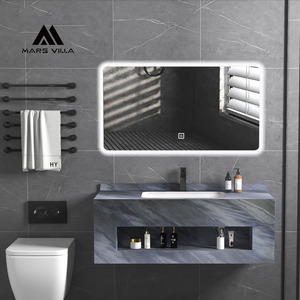 Meuble-lavabo <span class=keywords><strong>sur</strong></span> <span class=keywords><strong>pied</strong></span> Mars Villa de 150 cm de haute qualité, design personnalisé, avec zone de massage des pieds intégrée - Product Image 3