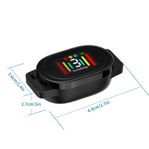 Nuevo <span class=keywords><strong>Collar</strong></span> automático para dejar de ladrar para mascotas, suministros de entrenamiento de reconocimiento inteligente AI, <span class=keywords><strong>Collar</strong></span> electrónico para entrenamiento de perros con pantalla a Color