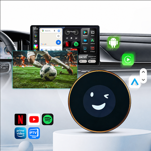 กล่อง PlayAiBox ระบบ Android <span class=keywords><strong>15</strong></span> สำหรับรถยนต์ BMW ชิปประมวลผล Qualcomm 6350 หน่วยความจำ <span class=keywords><strong>8</strong></span>+128GB รองรับ Wireless CarPlay พร้อมอะแดปเตอร์วิดีโอในตัว ระบบนำทาง GPS รองรับ YouTube และ Netflix - Product Image 1