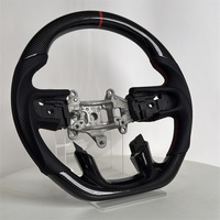Volant en fibre de carbone forgé rouge pour Dodge Challenger Charger pour Dodge SRT Hellcat Charger Super Bee Scat Pack
