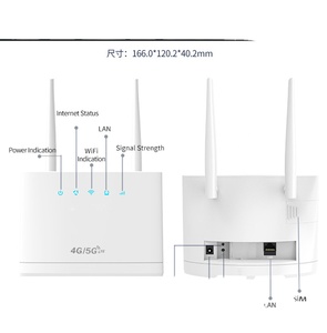 Routeur sans fil débloqué haute vitesse, routeur <span class=keywords><strong>WiFi</strong></span> 4G avec emplacement pour <span class=keywords><strong>carte</strong></span> SIM, 300 Mbps, 2 antennes externes, port LAN RJ45, routeur 4G - Product Image 2