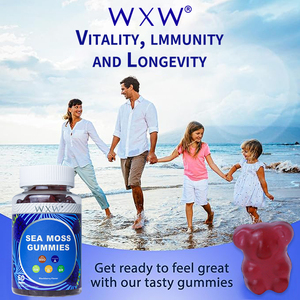 Suplementos para el cuidado de la salud de adultos Sea Moss Immune Energy Gummies Candy Detox Cleanse and Energy Improvement - Product Image 4