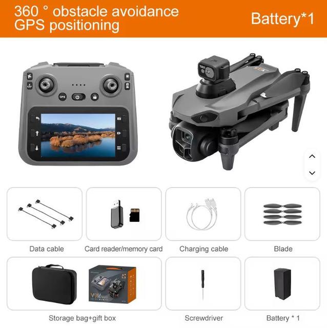 V916 Max Long Flight Distance RC Drone 5G GPS 4K HD Dual Camera Professional Brushless Quadcopter Foldable FPV Long Range Drones