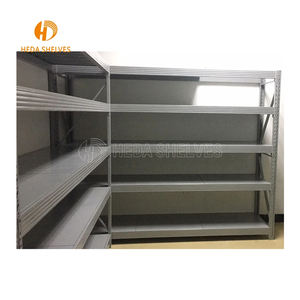 Étagère en métal réglable sans bouchon et supports stockage en entrepôt étagère en métal à usage moyen - Product Image 1