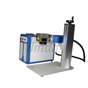 20W Fiber Laser Marking Machine Air-Cooled High-Accuracy AI/DWG/DXF Formats Metal 20W Fiber Laser Engraving Machine - Product Image 1