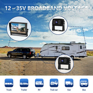 Moniteur de voiture de camion de 10.1 pouces 2CH DVR vidéo IPS enregistreur d'écran AHD pour <span class=keywords><strong>camping</strong></span>-<span class=keywords><strong>Car</strong></span> caméra de recul de véhicule DC 12-24V - Product Image 2