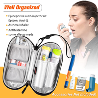 Valise médicale isotherme personnalisable, sac de rangement pour médicaments de voyage, sac médical d'urgence