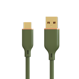Cable de Datos para Teléfono <span class=keywords><strong>Móvil</strong></span> de Silicona al por Mayor, Duradero y Portátil, Carga Rápida, Anti-Doblez para iPhone y Serie <span class=keywords><strong>Samsung</strong></span> - Product Image 1