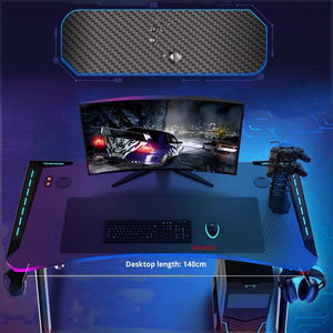 โต๊ะเล่นเกมมืออาชีพแผงอเนกประสงค์ที่ทันสมัยตามหลักสรีรศาสตร์หรูหราสำหรับอาคารสำนักงานตอบสนองการจัดวางอุปกรณ์ที่แตกต่างกัน - Product Image 6