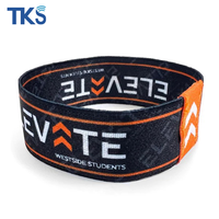 Impresión de transferencia de calor personalizada T5577 EM4200 EM4305 TK4100 pulsera de tela elástica RFID pulsera de programa para eventos