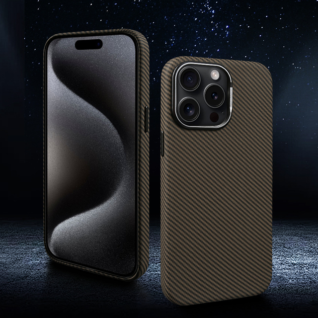 Luxury Designed Pure Real Carbon Fiber Case for Iphone 14 15 16 Pro Max Magnetic Carbon Fiber Patterned Phone case