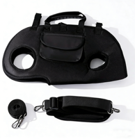 Komfortabler Atmungsaktiver Haustier-Rucksack OEM-Fabrik Maßgefertigte Größe/Farbe Haustiertasche für Kleine Hunde Katzen mit Leine & Snack-Tasche