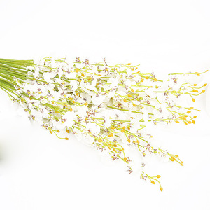 Timo <b>Artificial</b> <b>Flowers</b> Dancing Orchid Yellow Silk <b>Flower</b> Oncidium Home Decor Floral Arrangement Photography Props - Product Image 5