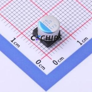 PCS0J221MCL1GS Solid Capacitor SMD,D6.3xL6mm ( Capacitance: 220uF )( Precision: 20% Rated Voltage: 6.3V ) - Product Image 1