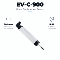 Capteur de déplacement linéaire EV-C-900 900 mm ±0,05 % IP54 pour Novotechnik TLH/TL Gefran LT Sakae LP Variohm ELPM Penny+Giles SLS