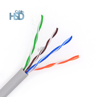 305m rollo UTP Cat5e LAN Cable Multi-Strand Meter Network 4 pares precio Cat5e 305m Cat5 Ethernet Cables de comunicación