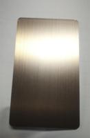 Panneau composite en aluminium brossé ACP 3 mm, ignifuge, moderne, pour murs intérieurs décoratifs, faux plafonds et panneaux publicitaires