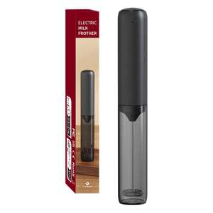 Mousseur à lait portatif rechargeable par USB KJBQ-65, mini mixeur électrique en acier inoxydable pour café, thé et pâtisserie - Product Image 2