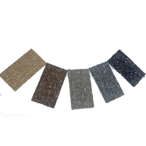 Bán buôn vải Nhà cung cấp dệt Jacquard Dot xương cá vòng lặp Tweed LEN/Polyester Vải cho quần áo 3906 - Product Image 3