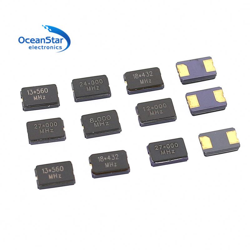 3225 5032 SMD пассивный кварцевый генератор 8 МГц 12 МГц 16 МГц 20 МГц 24 МГц 25 МГц 27,12 МГц 24 МГц 32 МГц 25 МГц 27 МГц 20 пФ