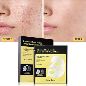 Cura della pelle lumaca maschera viso idratazione Anti-invecchiamento per la pelle a tendenza Acne - Product Image 1