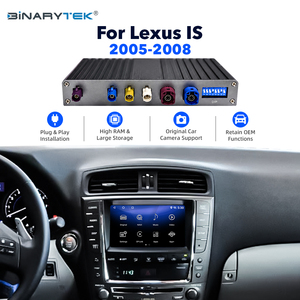 Módulo de Interfaz Multimedia Android CarPlay de 8+128 GB para Actualización de Pantalla OEM para Lexus IS 2005-2008 con YouTube y <span class=keywords><strong>Netflix</strong></span> - Product Image 1
