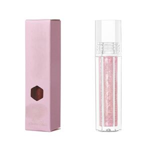 Gloss à lèvres liquide brillant 6ml, vitamine E, hydratant, imperméable, fini nacré, transparent, maquillage personnalisé pour femmes - Product Image 6