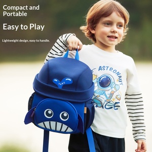Sac à dos pour enfants, filles et garçons, pour bébé<span class=keywords><strong>s</strong></span>, voyage en plein air, respirant, imperméable, ultra-léger, réduisant la charge, motif animaux - Product Image 2