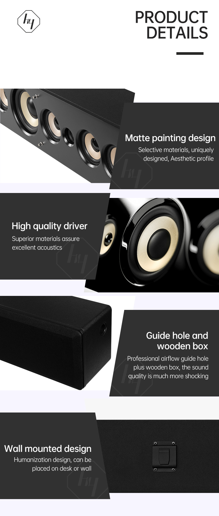 Computer Speakers Sharper Image Piece Wireless Sound System