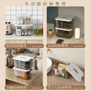 กล่องเก็บของเล่นที่มีฝาปิดอเนกประสงค์แบบเรียบง่ายอุปกรณ์จัดระเบียบของเล่น - Product Image 6