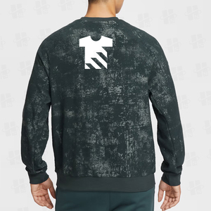 Sudadera de Cuello Redondo para Hombre, Estilo Vintage, al por Mayor, de Alta Calidad, con Logotipo Personalizado, Etiqueta Privada, 100% Algodón, Lavado Ácido - Product Image 4