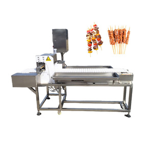 Máquina Comercial Automática Eléctrica para Procesar Brochetas de Carne / Máquina para Brochetas de Barbacoa y <span class=keywords><strong>Kebab</strong></span> de Acero Inoxidable de Alta Capacidad - Product Image 4